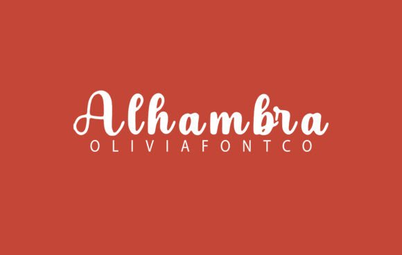 Alhambra: A Font That Breathes Romance Into Every Project