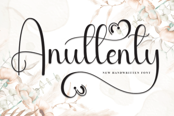 Anuttenty: A Handwritten Font for Digital Design