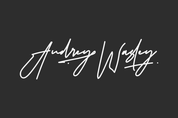 Audrey Wasley: A Script Font with Character