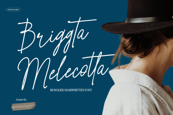 Briggta Melecotta: A Handwritten Font for Crafters and Designers
