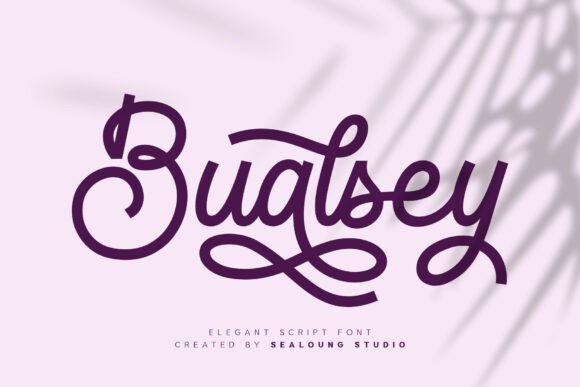 Bualsey: A Script Font That Elevates Web Design