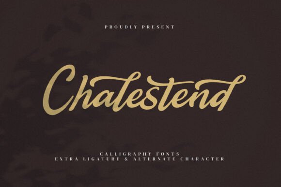 Chalestend: A Script Font That Elevates Brand Design