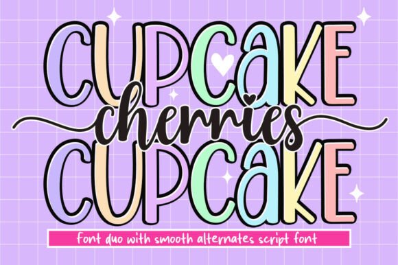 Cherries Cupcake: A Font That Elevates Your Campaigns