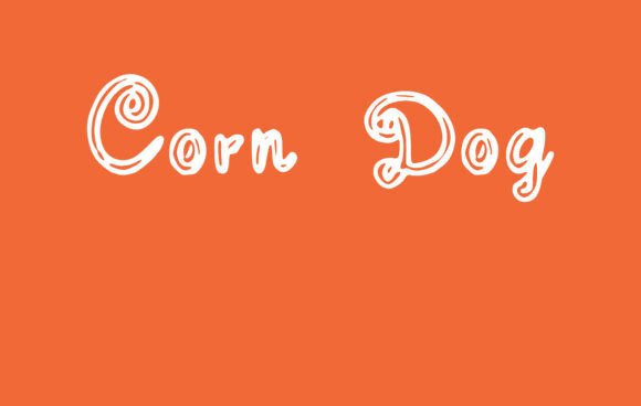 Corn Dog: A Font That Elevates Branding with Personality