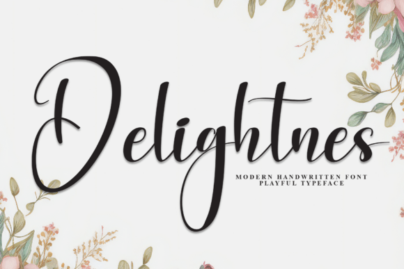 Delightnes: A Font That Adds Warmth to Your Editorial Design