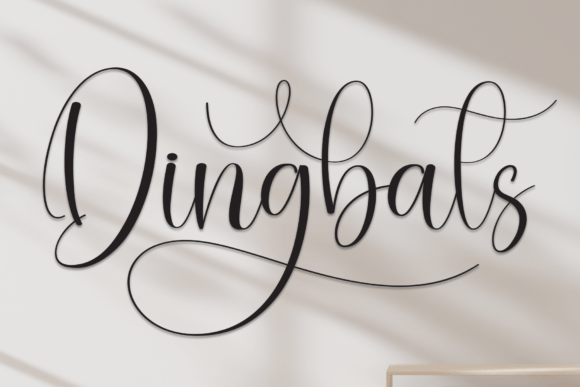 Dingbats: A Script Font for Elegant Editorial Design
