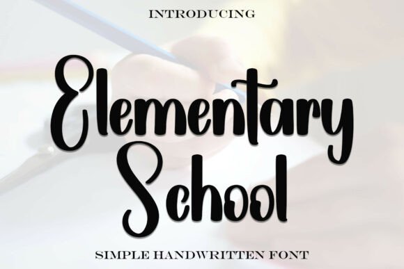 Elementary School Font for Campaigns That Speak Clearly
