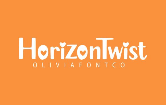 Horizontwist: A Font That Breathes Romance Into Every Project