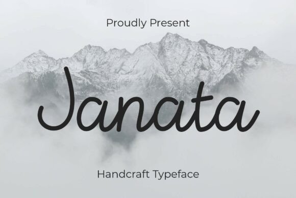 Janata: A Script Font That Elevates Your Brand