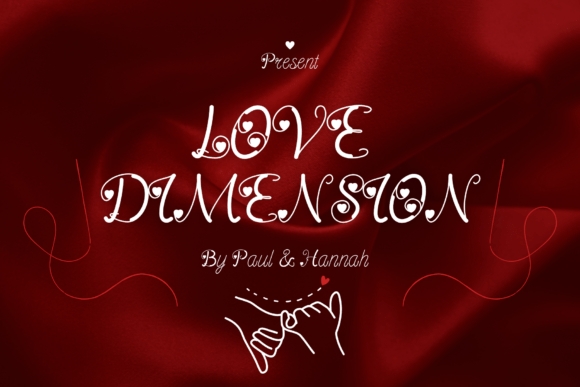 Love Dimension: A Script Font with Elegant Flair