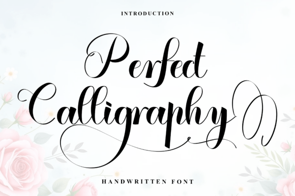 Perfect Calligraphy: A Font That Elevates Your Brand