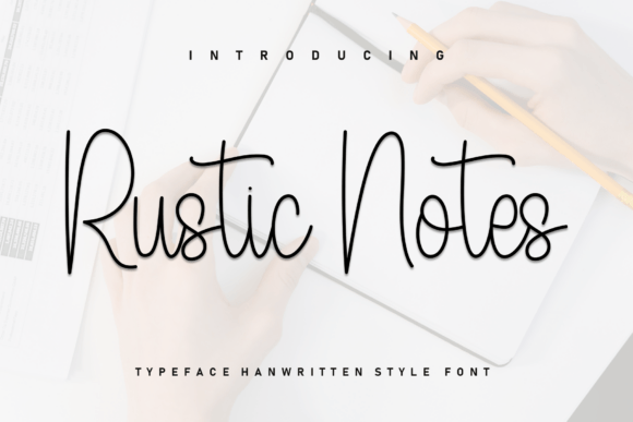 Rustic Notes: A Font for Campaigns That Feel Real