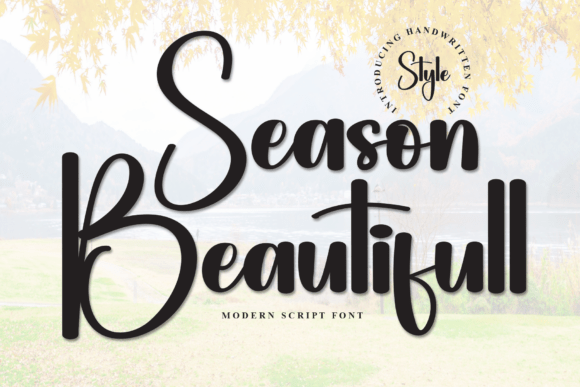 Season Beautifull: The Font That Elevates Your Brand