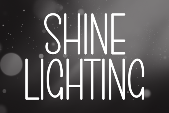 Shine Lighting: The Perfect Font for Your Brandβs Personality