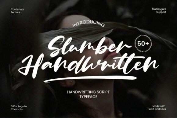 Slumberhandwritingscript for Campaigns