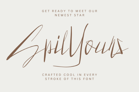 SpilYours – The Font That Turns Words into Visual Impact