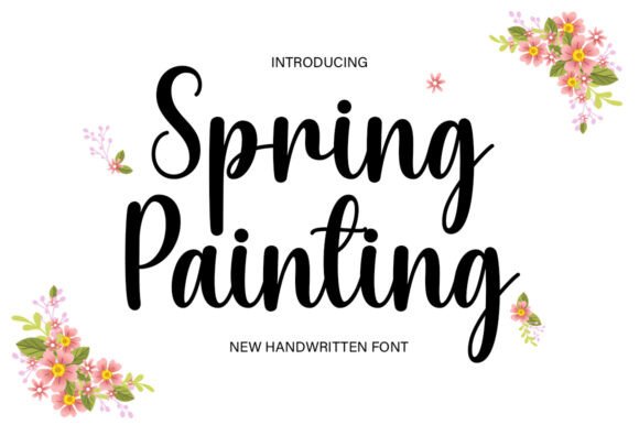 Spring Painting: A Font That Elevates Branding