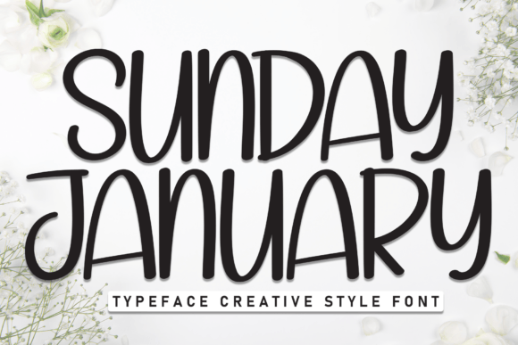 Sunday January: A Script Font for Campaign Creativity
