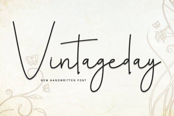 Vintageday: A Script Font for Timeless Web Design