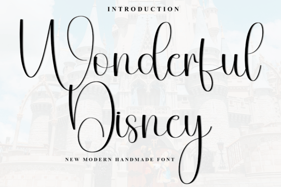 Wonderful Disney: A Script Font for Modern Web Design